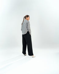 Stripes Button Down - Black