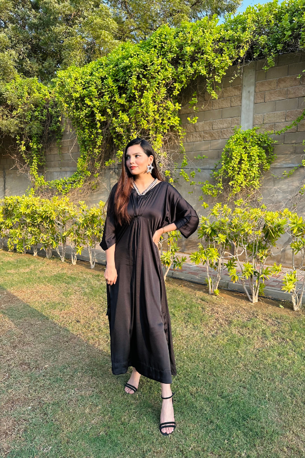 BLACK SWAN KAFTAN