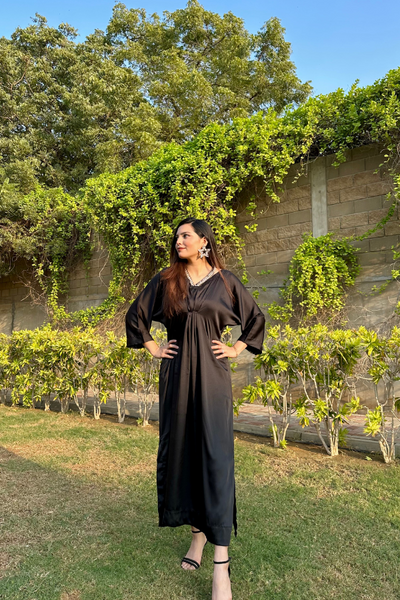 BLACK SWAN KAFTAN
