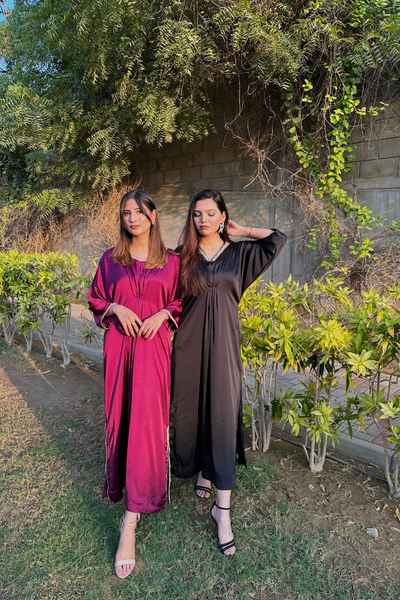BLACK SWAN KAFTAN