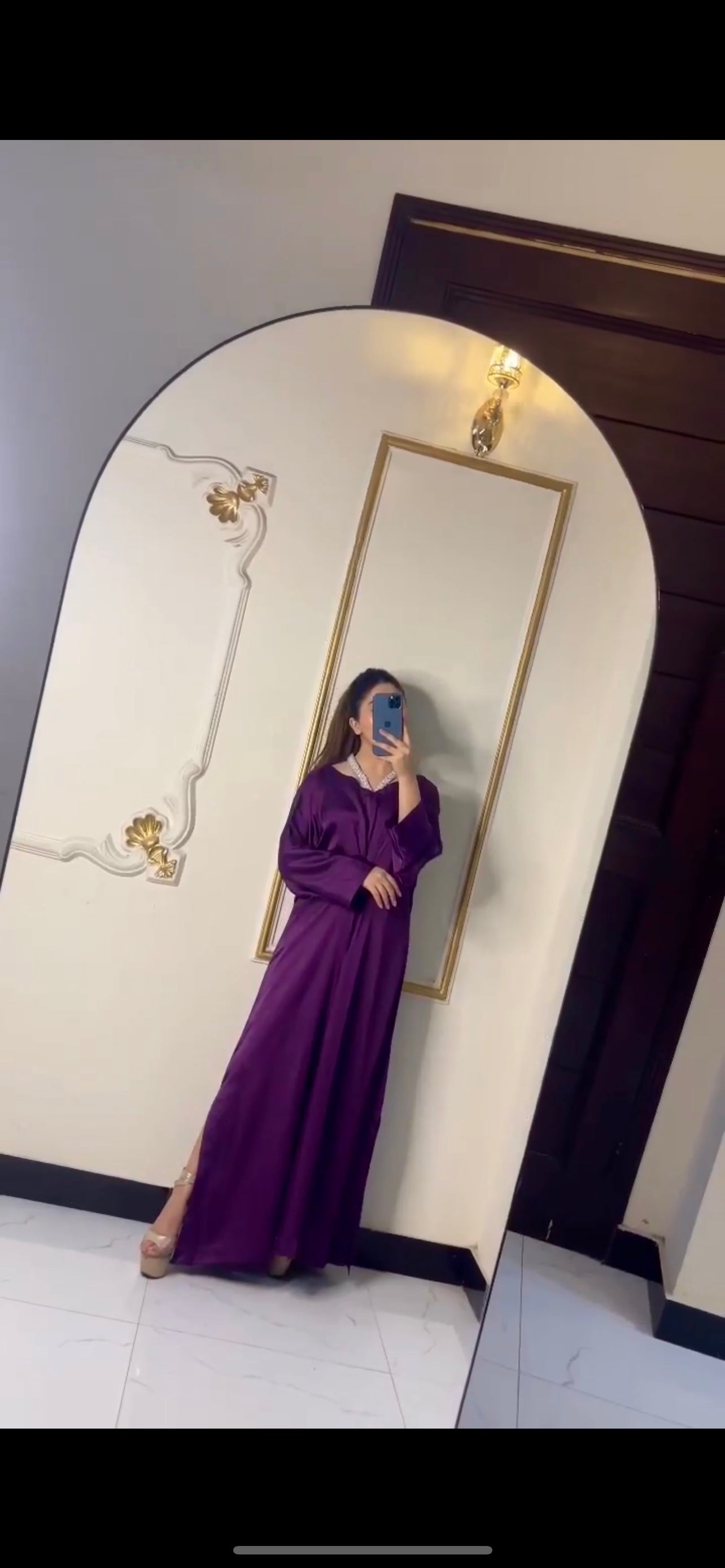 BLACK SWAN KAFTAN