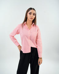 Stripes Button Down - Pink