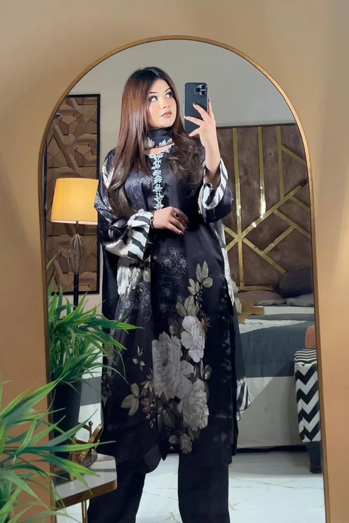 Premium Silk Ensemble