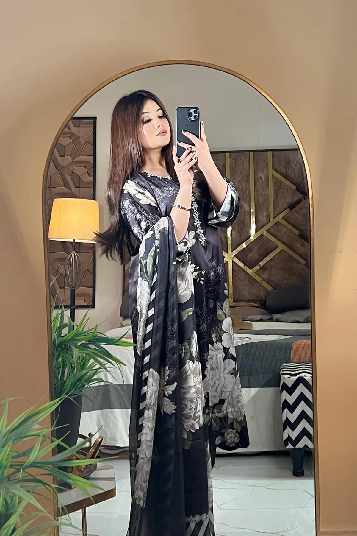Premium Silk Ensemble