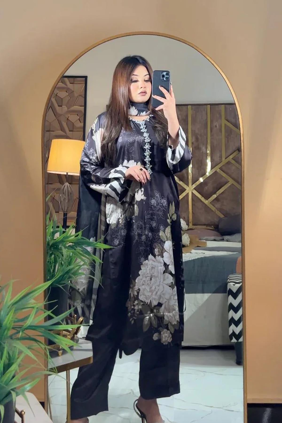 Premium Silk Ensemble