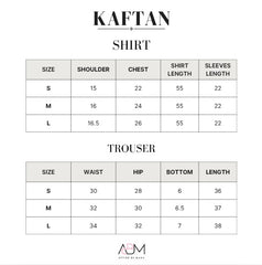 Garnet - Green Kaftan